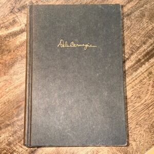 How to Stop worrying & Start Living‎ Dale Carnegie 1948 HC 49th Printing Vintage